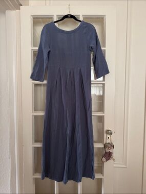 Free people blue jumpsuit